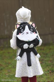 Preview: Tierbeutel Katze by Käselotti Panel ca. 80cm 